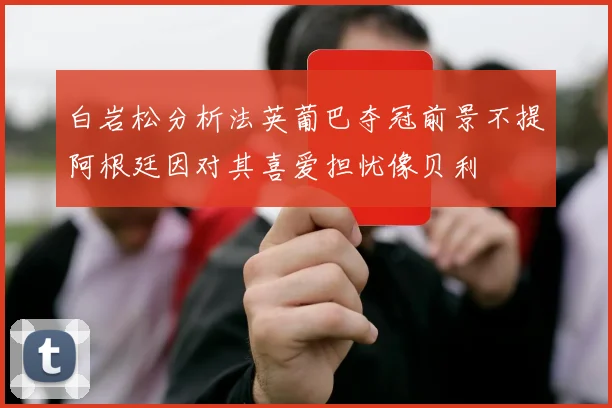 白岩松分析法英葡巴夺冠前景不提阿根廷因对其喜爱担忧像贝利